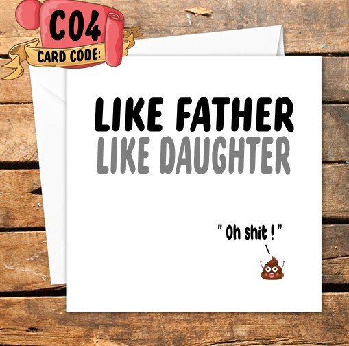 Crafty Greeting Card - Fathers Day Bundle (B04)