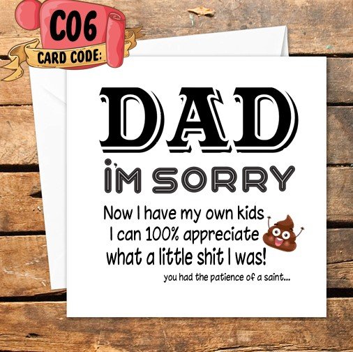 Crafty Greeting Card - Fathers Day Bundle (B06)