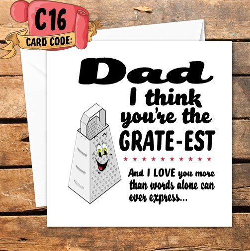 Crafty Greeting Card - Fathers Day Bundle (B16)