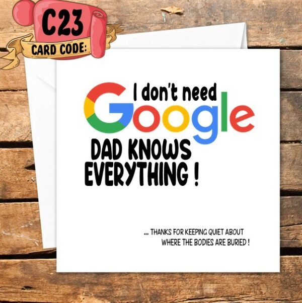 Crafty Greeting Card - Fathers Day Bundle (B23)
