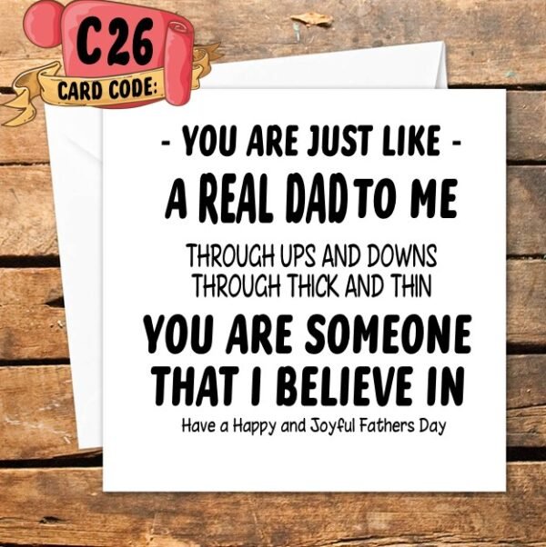 Crafty Greeting Card - Fathers Day Bundle (B26)