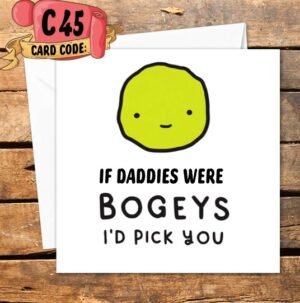 Crafty Greeting Card - Fathers Day (C45)