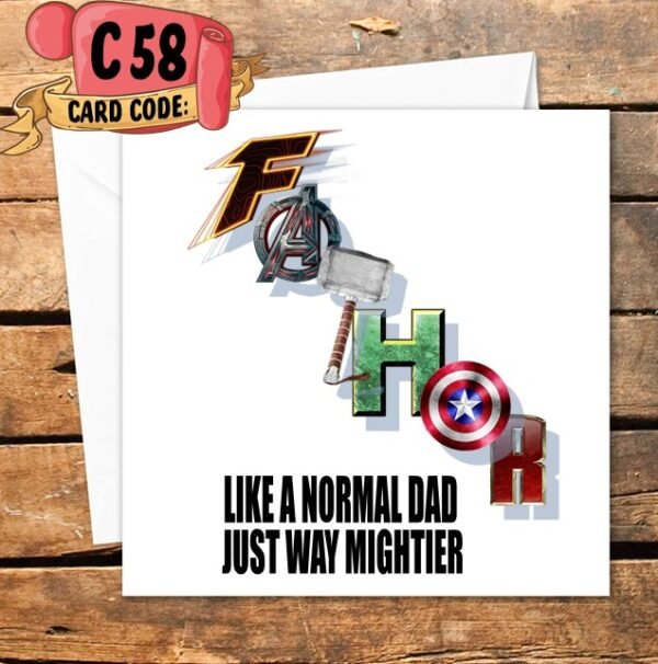 Crafty Greeting Card - Fathers Day Bundle (B58)