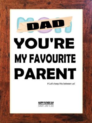 Picture Perfect - Fathers Day Print (C02)