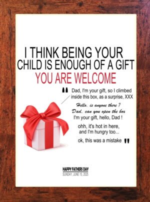 Picture Perfect - Fathers Day Print (C13)
