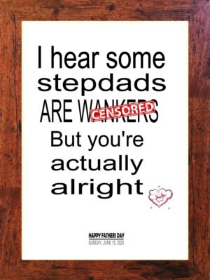 Picture Perfect - Fathers Day Print - C33