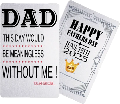 Crafty Greeting Card - Fathers Day Bundle (B11)