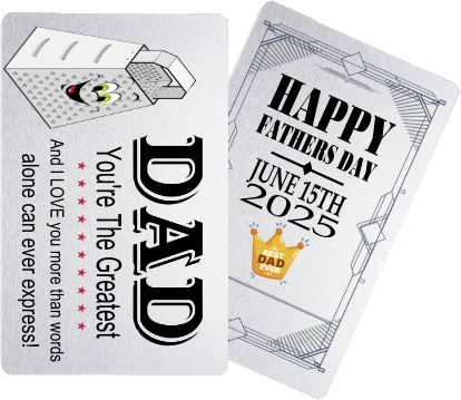 Crafty Greeting Card - Fathers Day Bundle (B16)