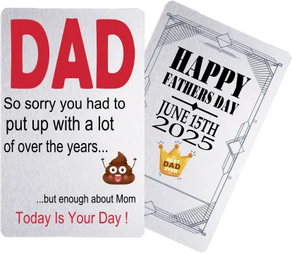 Crafty Greeting Card - Fathers Day Bundle (B19)