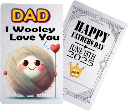 Fathers Day - Wallet Keepsake 54