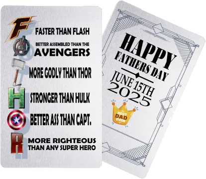 Fathers Day - Wallet Keepsake 59