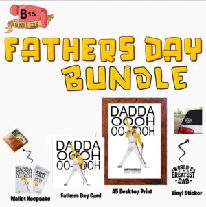 Crafty Greeting Card - Fathers Day Bundle (B15)
