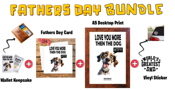 Crafty Greeting Card - Fathers Day Bundle (B64)